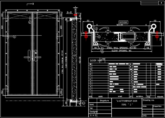comprare Porta stimata e pagina della porta 32x80 30x80 del fuoco d'acciaio a prova di fuoco esteriore commerciale di acciaio inossidabile fabbricazione online